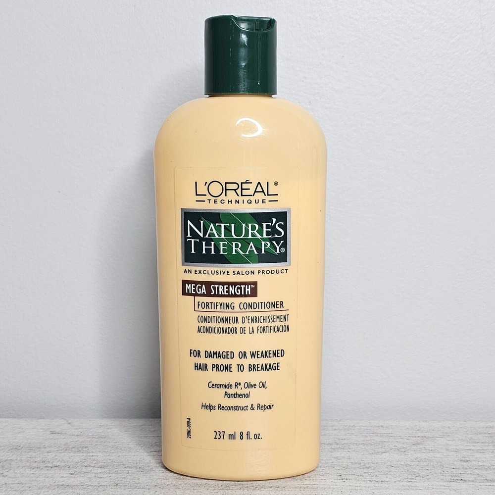 L'OREAL Natures Therapy Mega Strength Forifying Conditioner Discontinued NEW 8oz